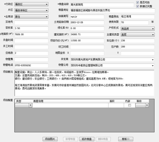 房地产数据,CAS,楼盘数据